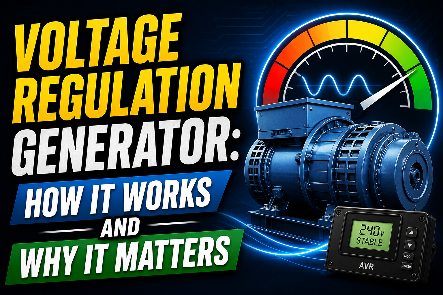 Voltage Regulation Generator
