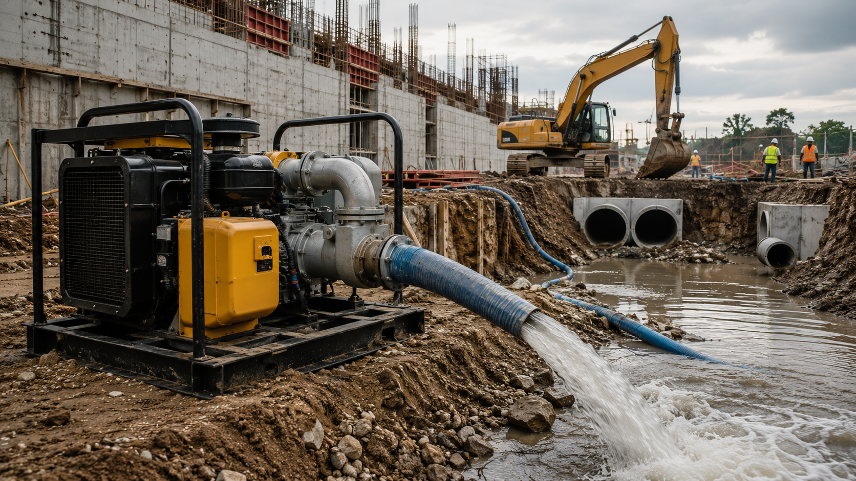 diesel water pump applications