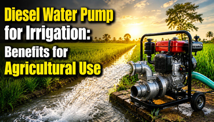 diesel water pump for irrigation