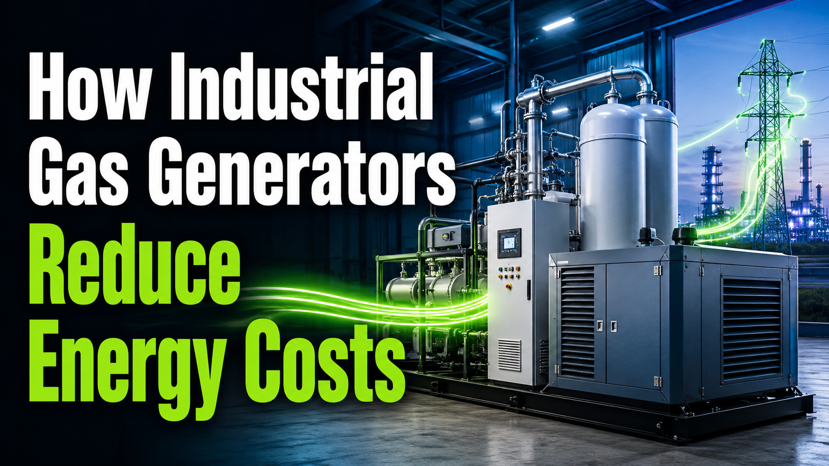 industrial gas generator