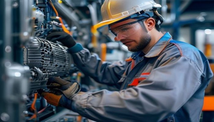 Procedimiento de mantenimiento de reemplazo del filtro de aire., servicio de generador diesel