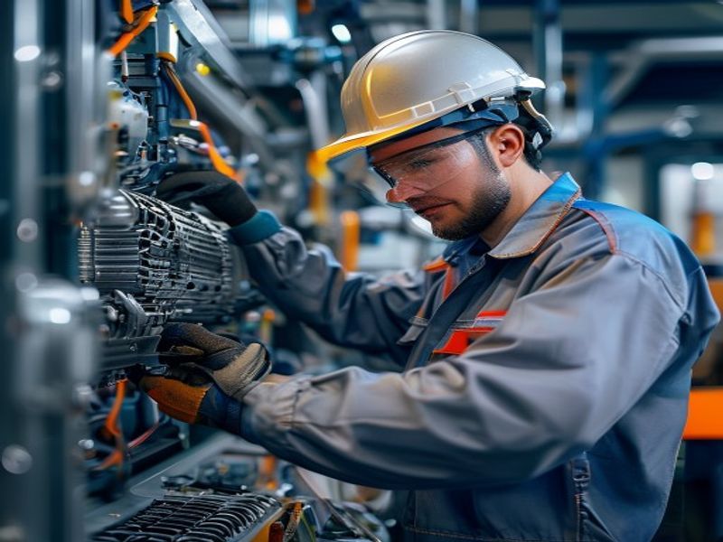 air filter replacement maintenance procedure, diesel generator service