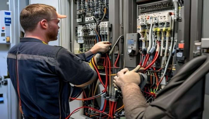 diesel generator transfer switch cover image, industrial diesel generator equipment
