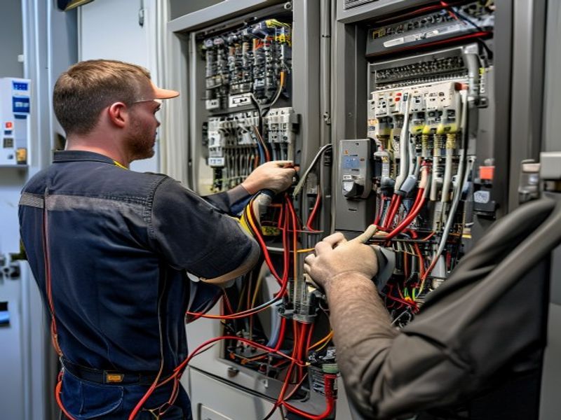 diesel generator transfer switch cover image, industrial diesel generator equipment