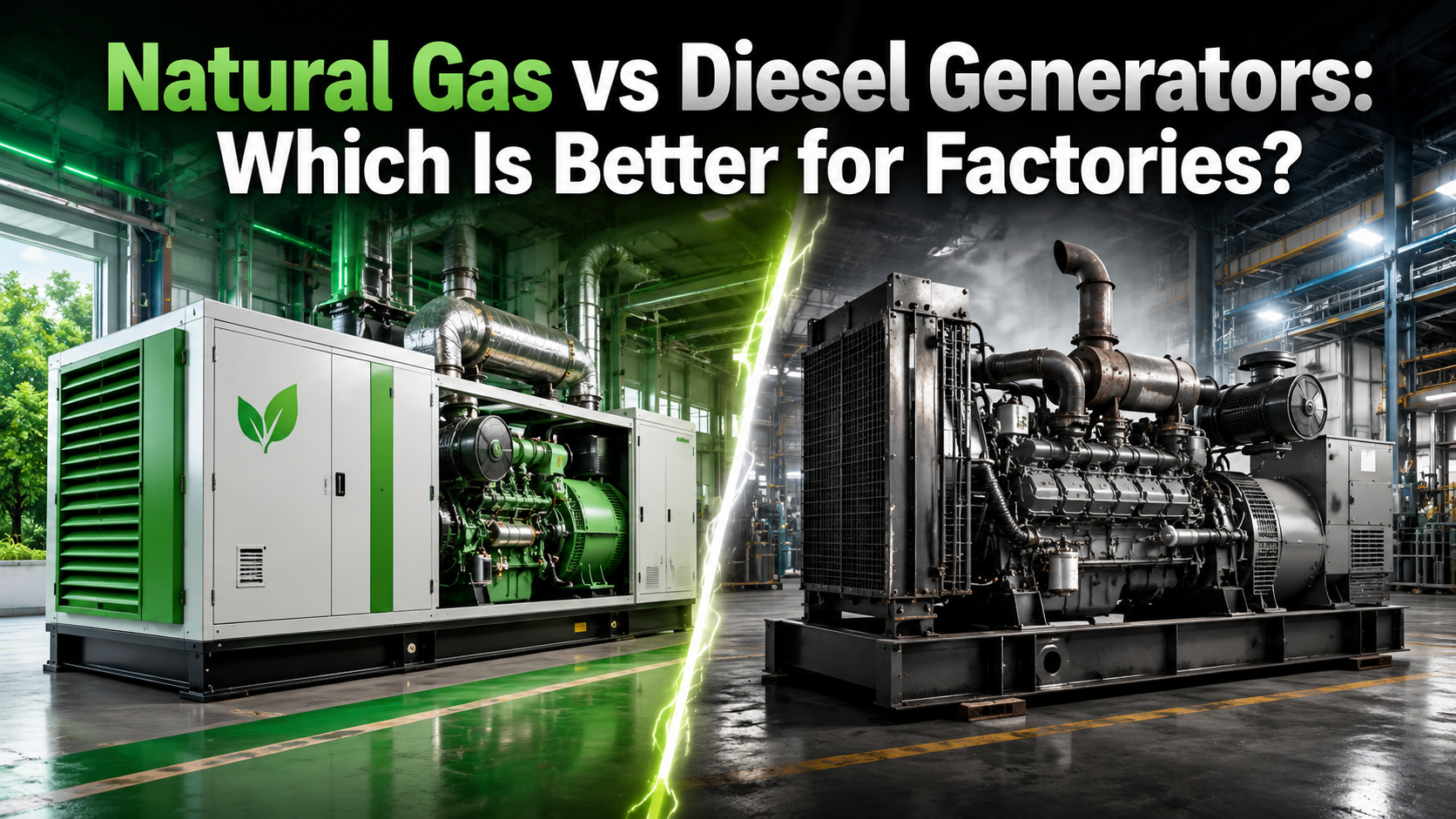 natural gas generator vs diesel generator