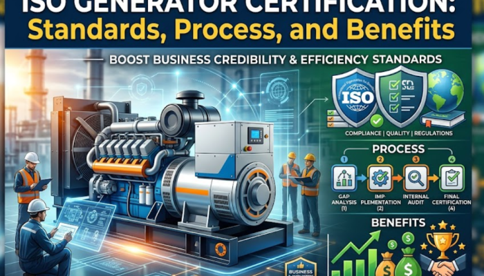 ISO generator certification