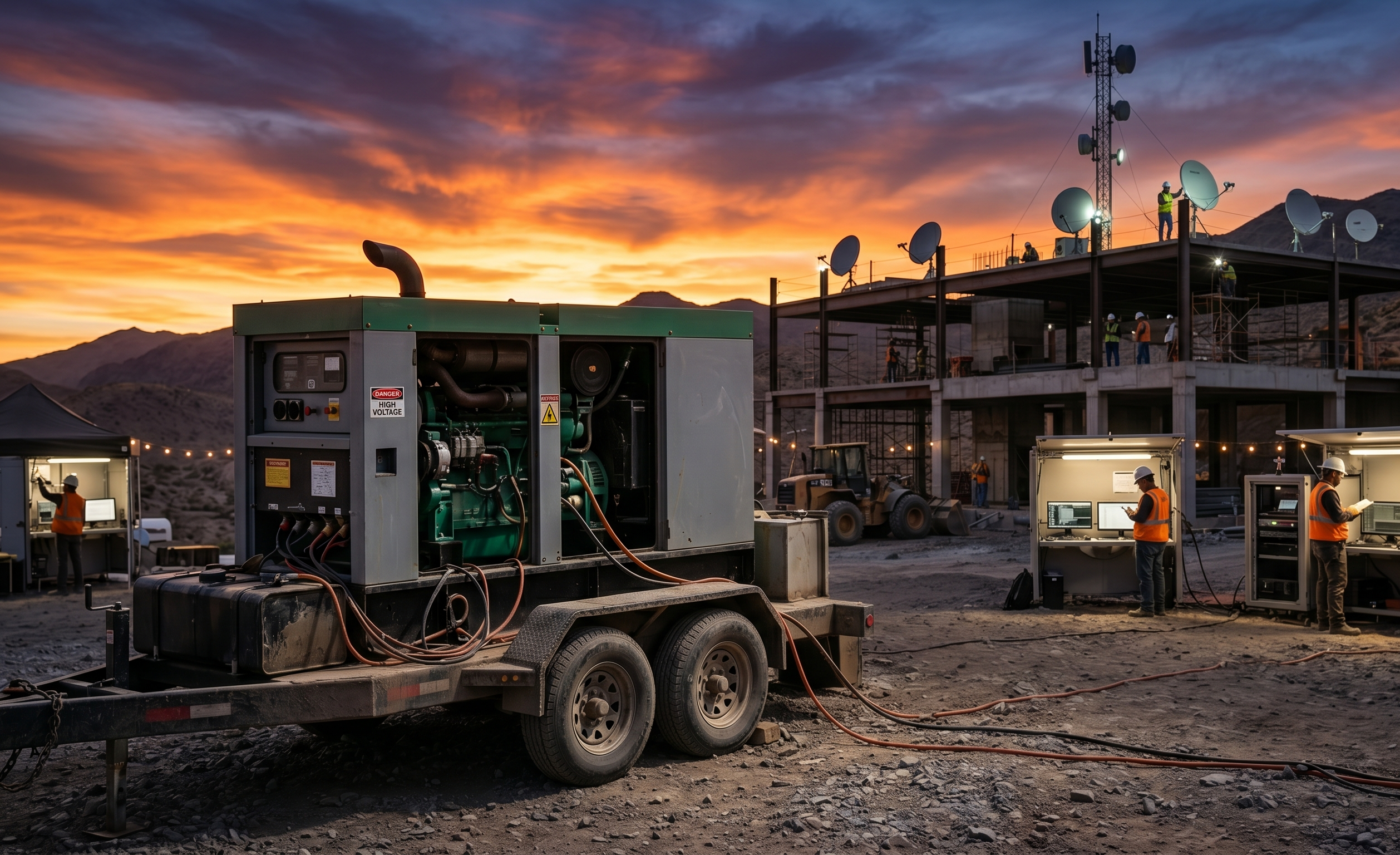 mobile generator