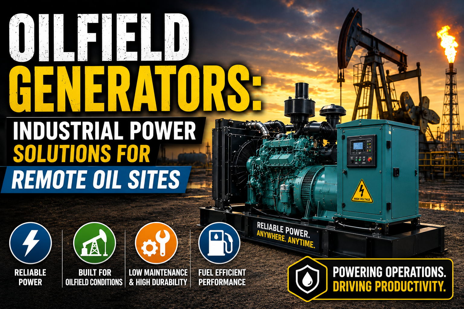 oilfield generators
