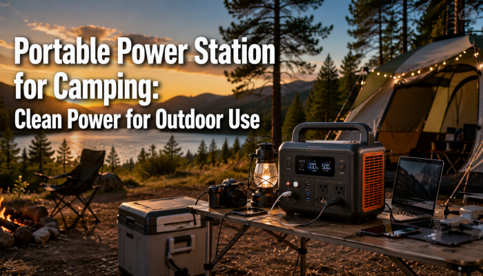 portable power station for camping
