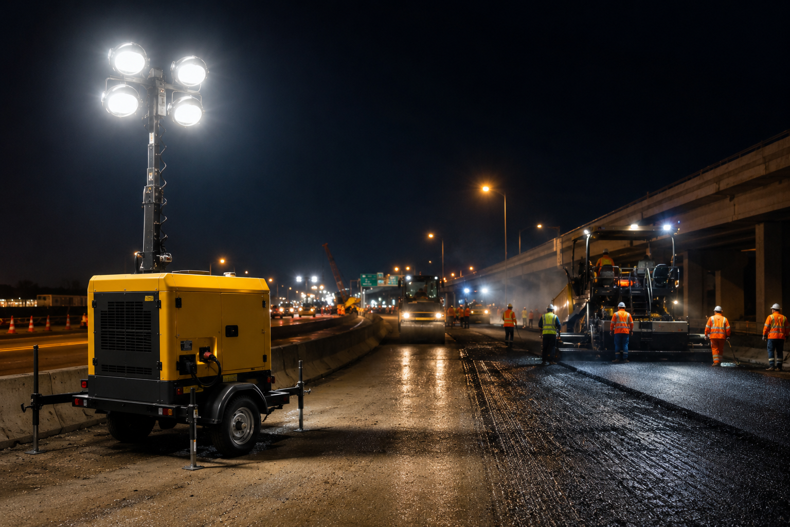 lighting tower generator