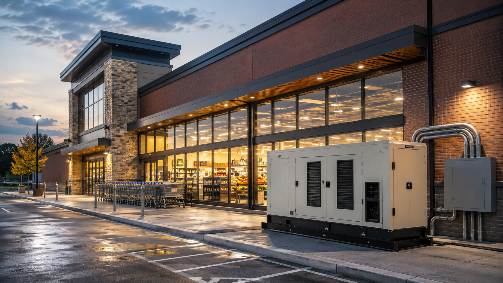 generator for supermarket