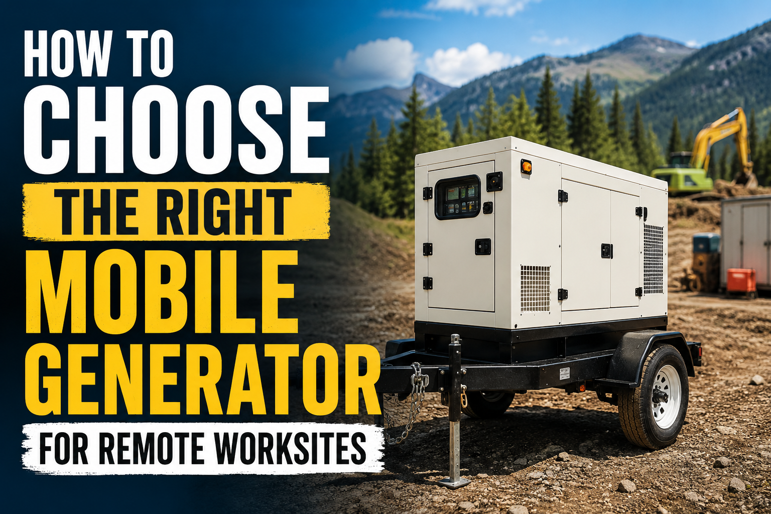 mobile generator