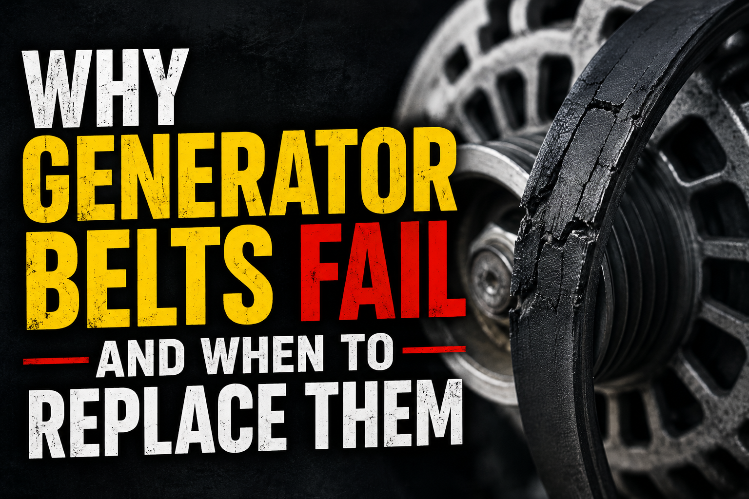 generator belts