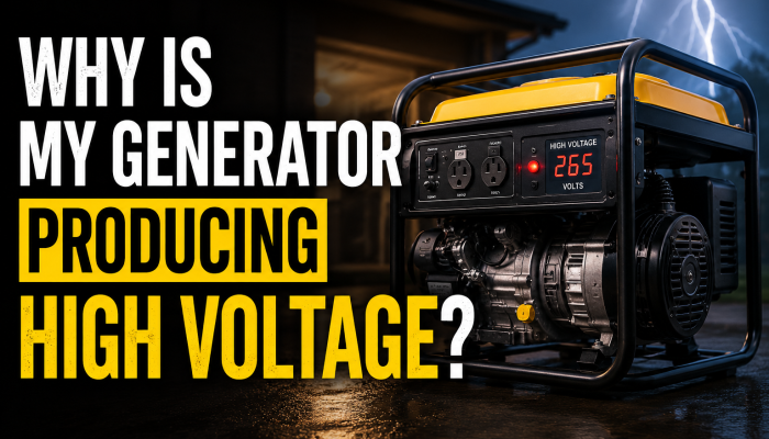 generator producing high voltage