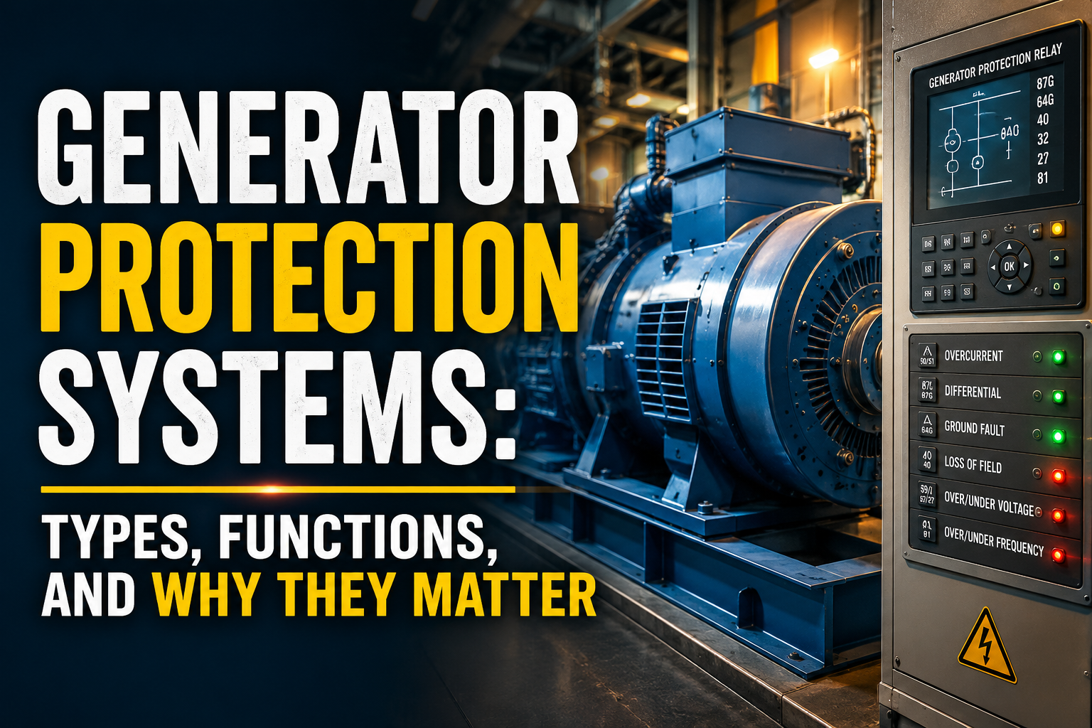 generator protection systems