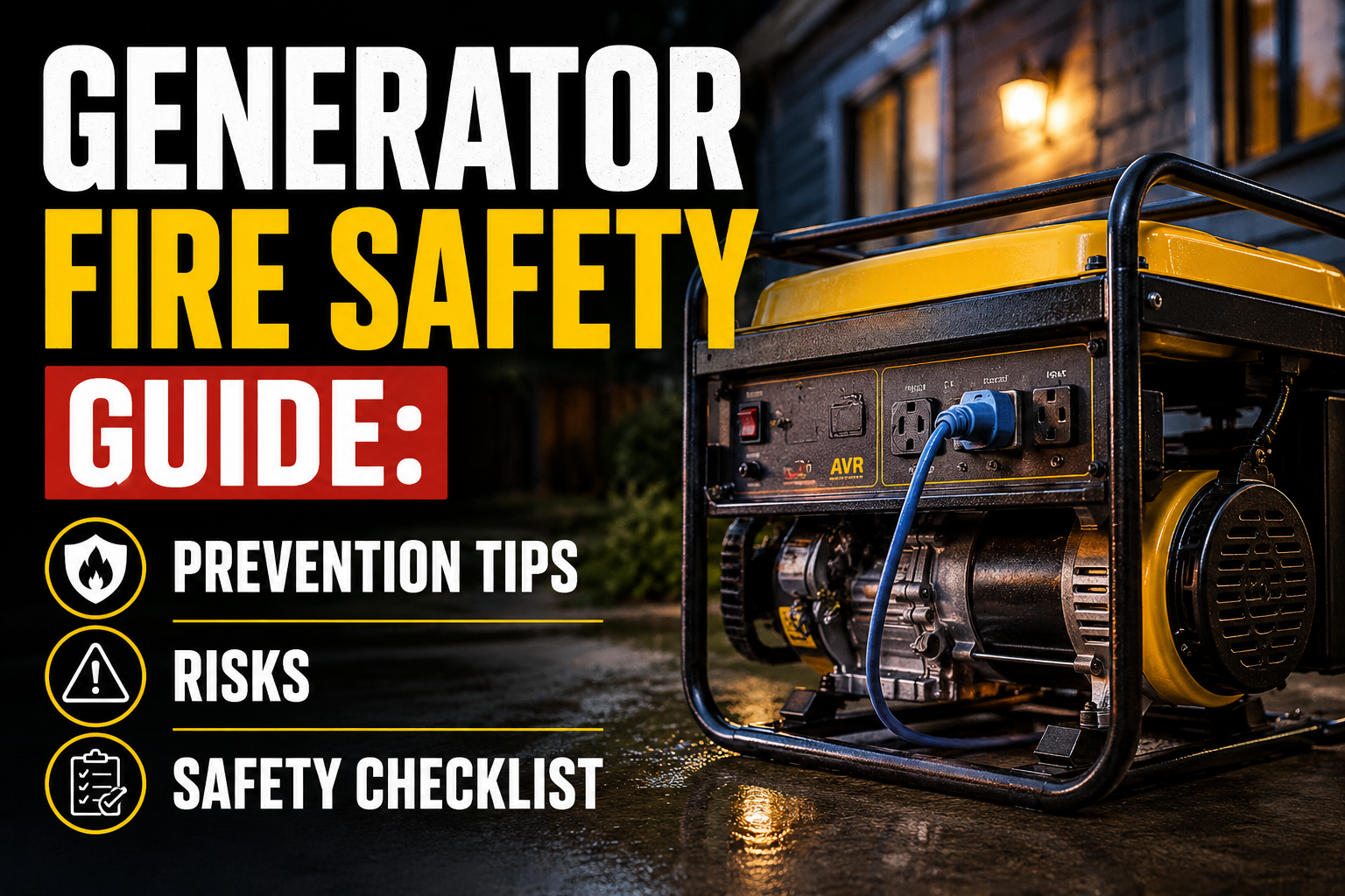 generator fire safety guide