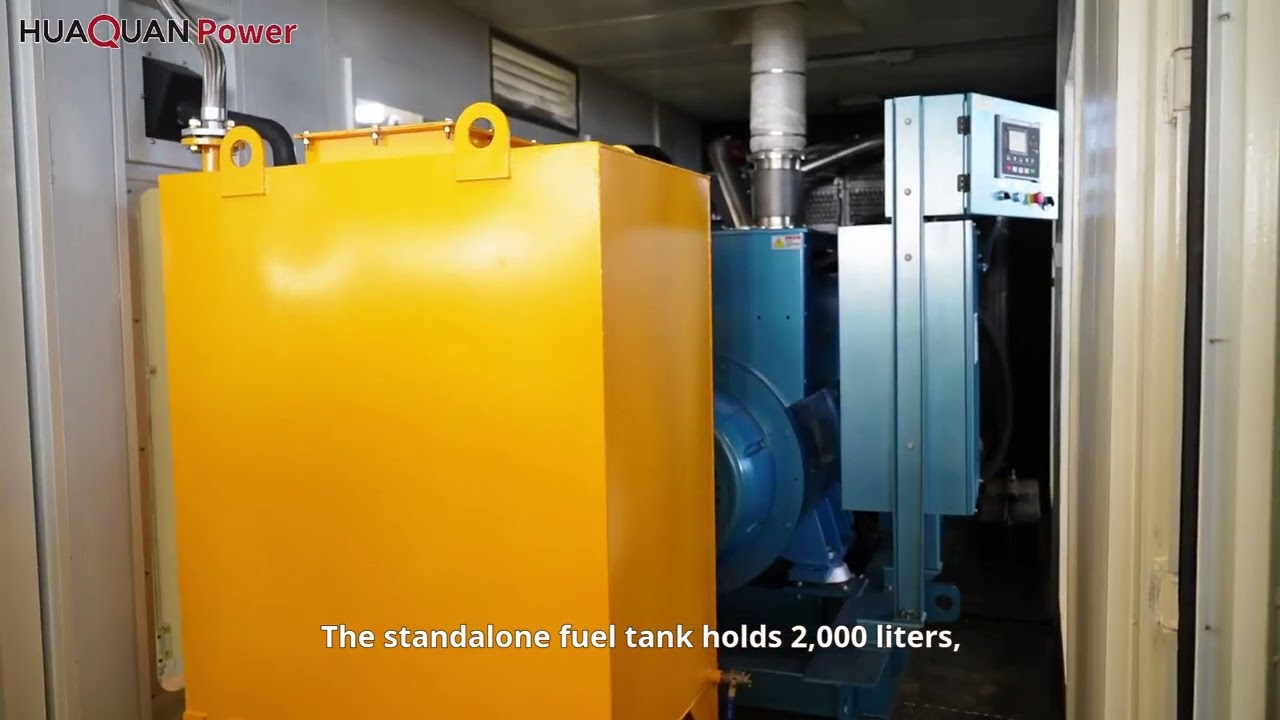 Mine emergency power supply HUAQUAN Power container generator set。#chinageneratorfactory#generator