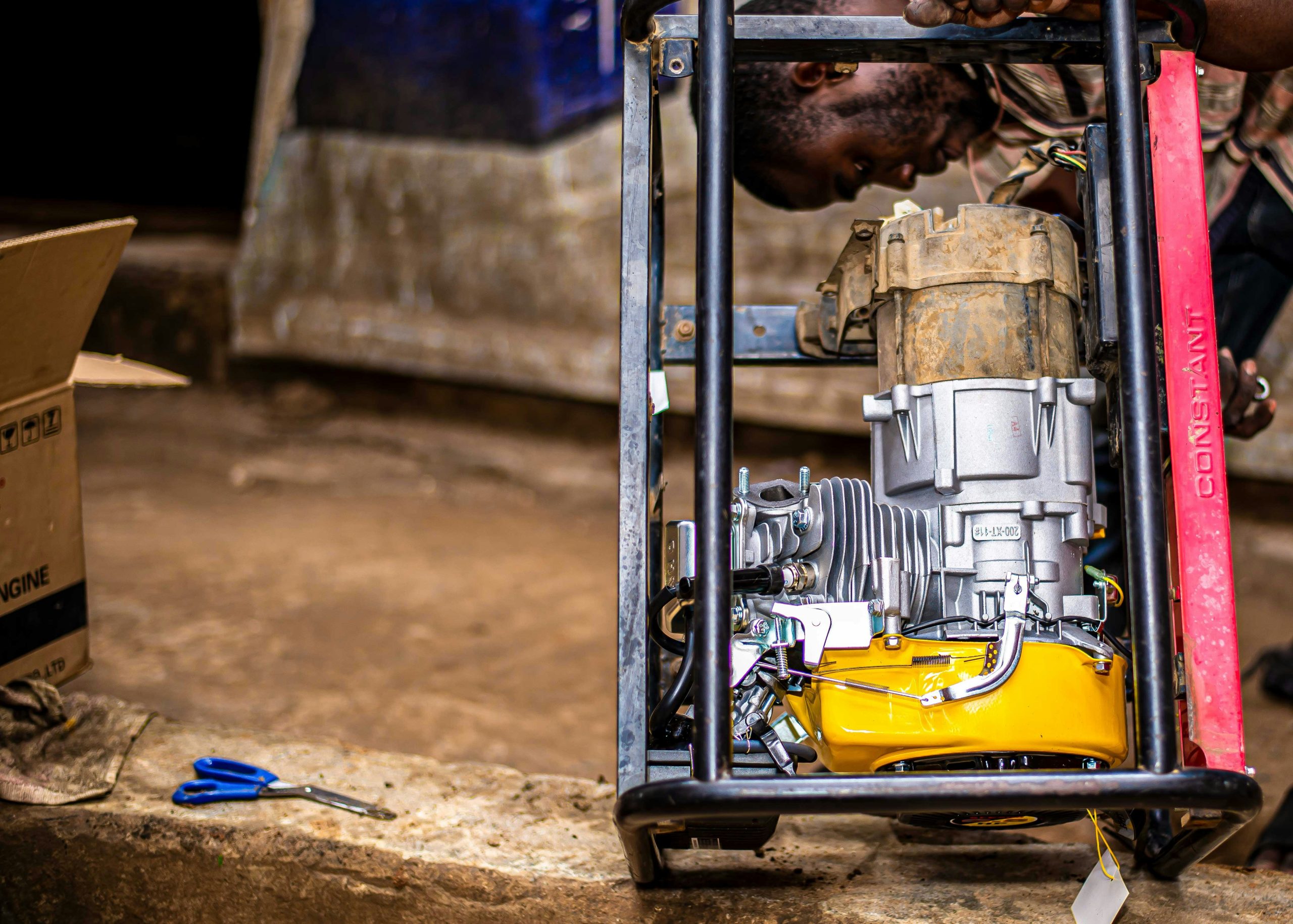 Why Does Diesel Generator Smoke Black When Starting