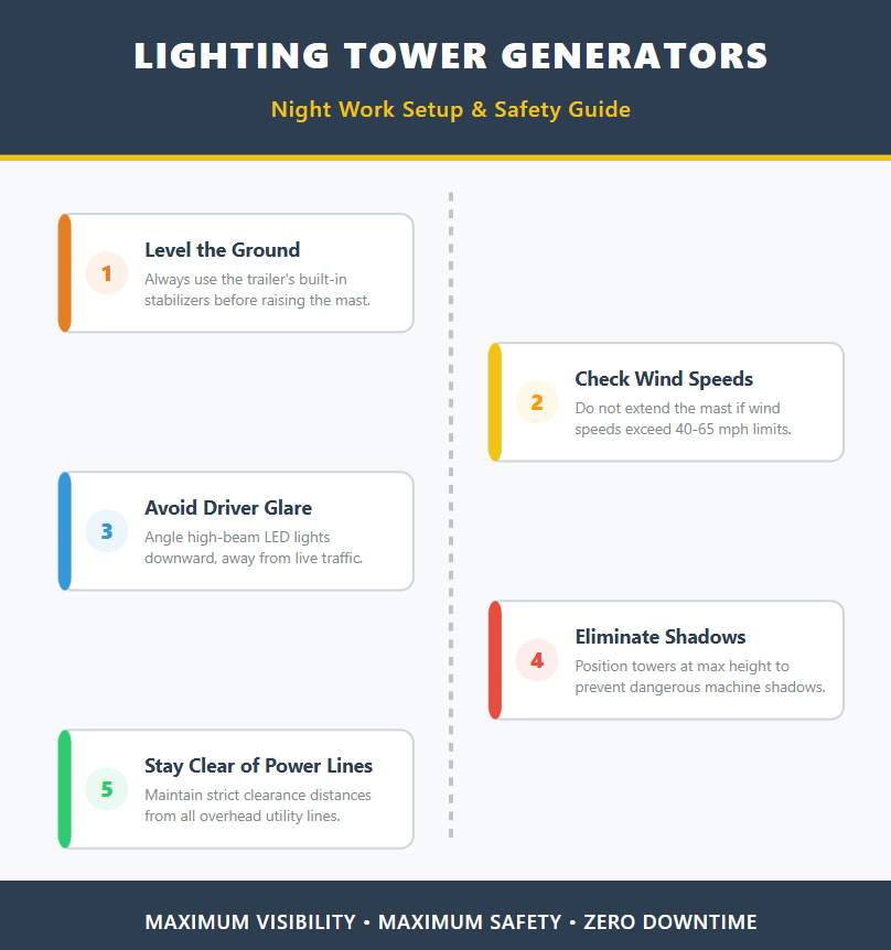 lighting tower generator