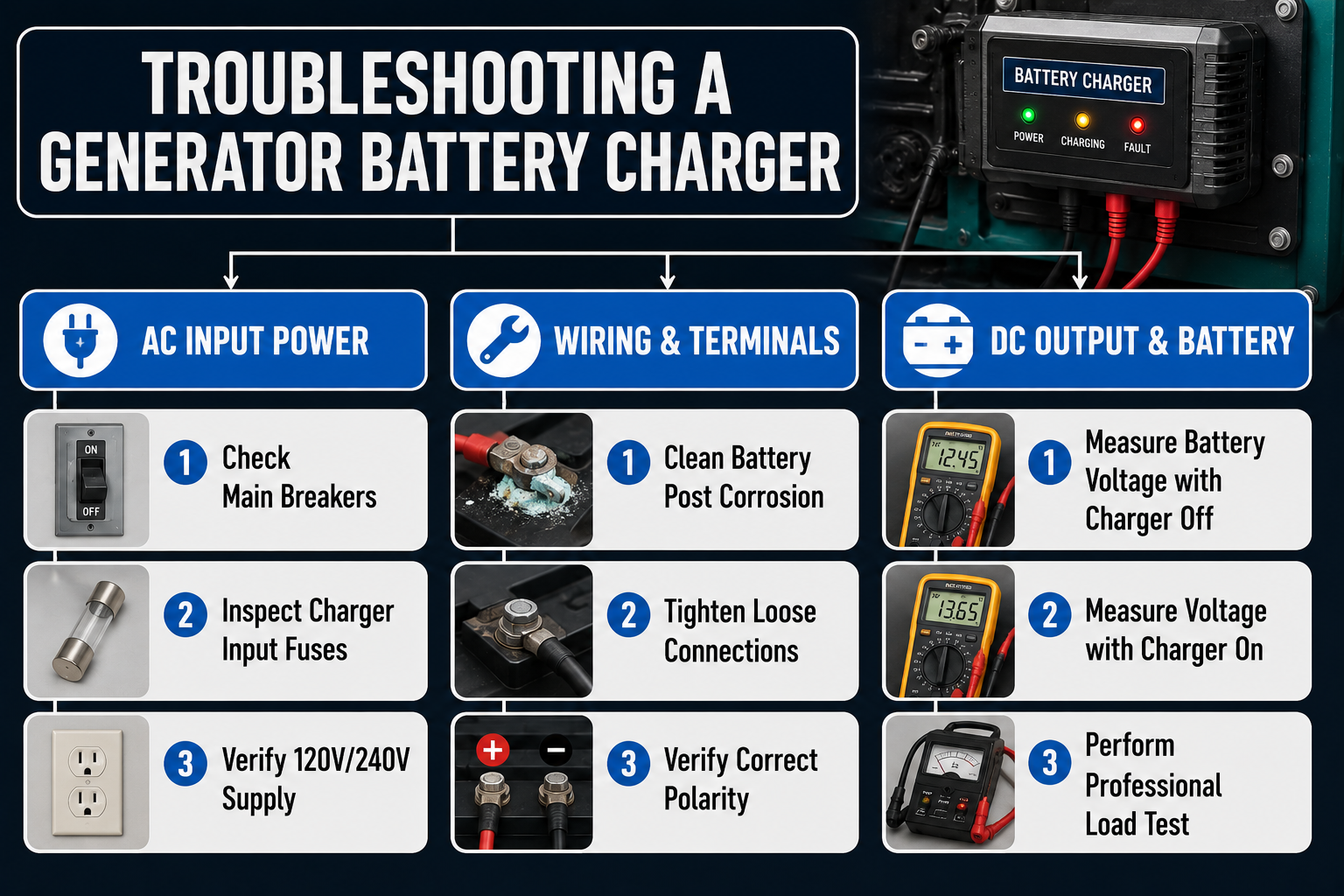 generator battery charger
