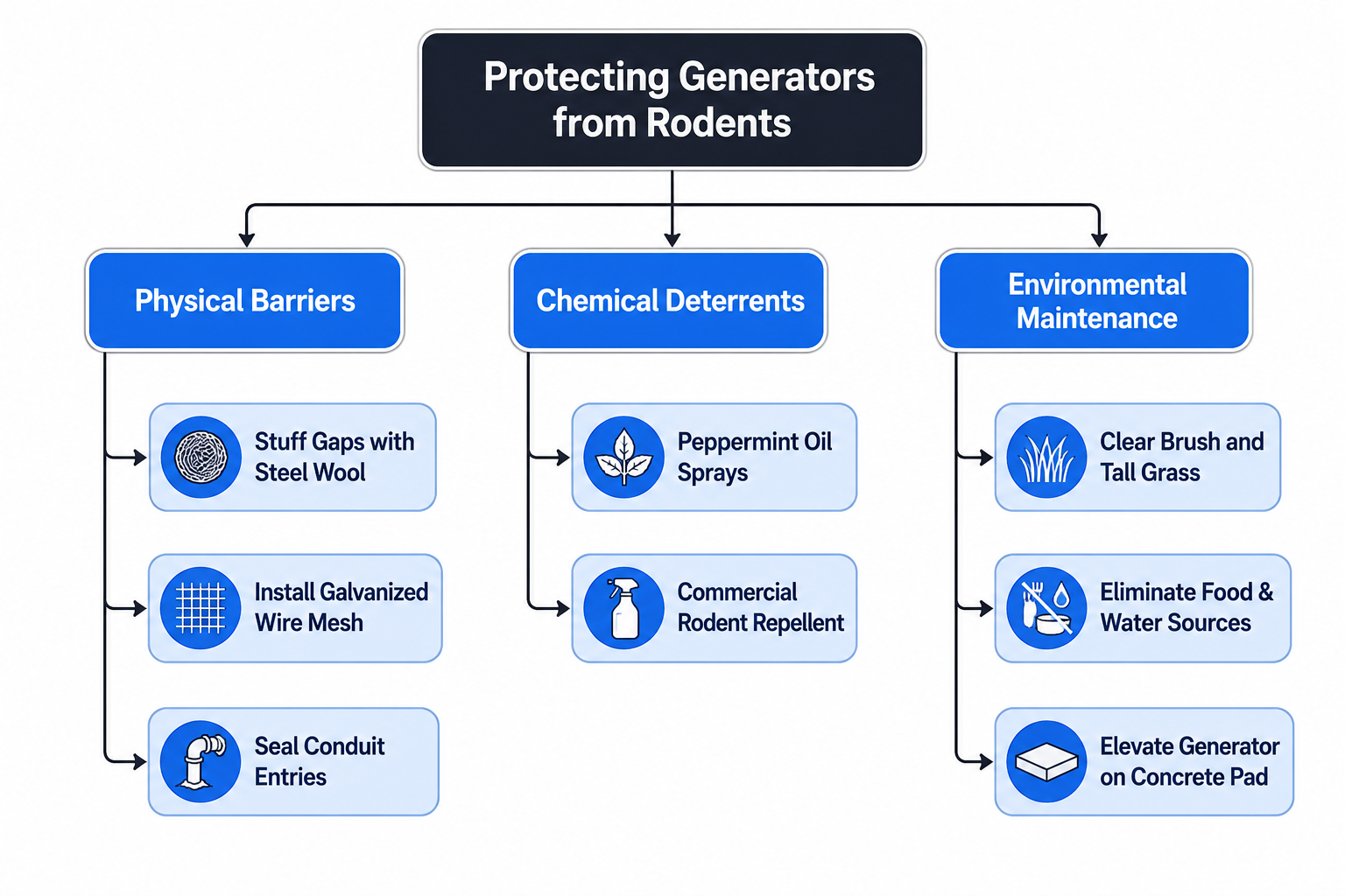 protect home generator from rodents
