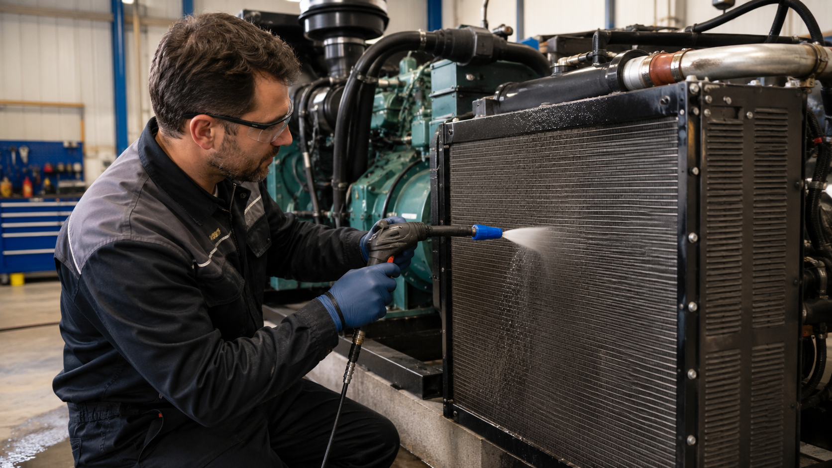 generator radiator