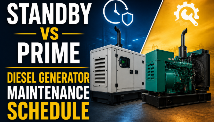 Diesel Generator Maintenance Schedule