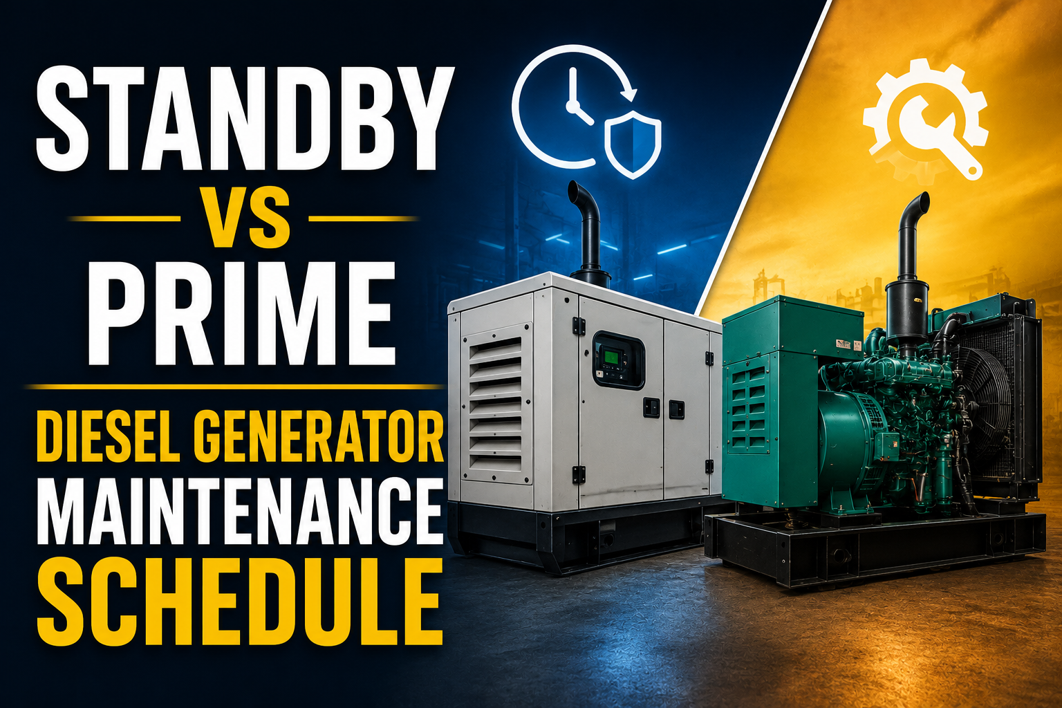 Diesel Generator Maintenance Schedule
