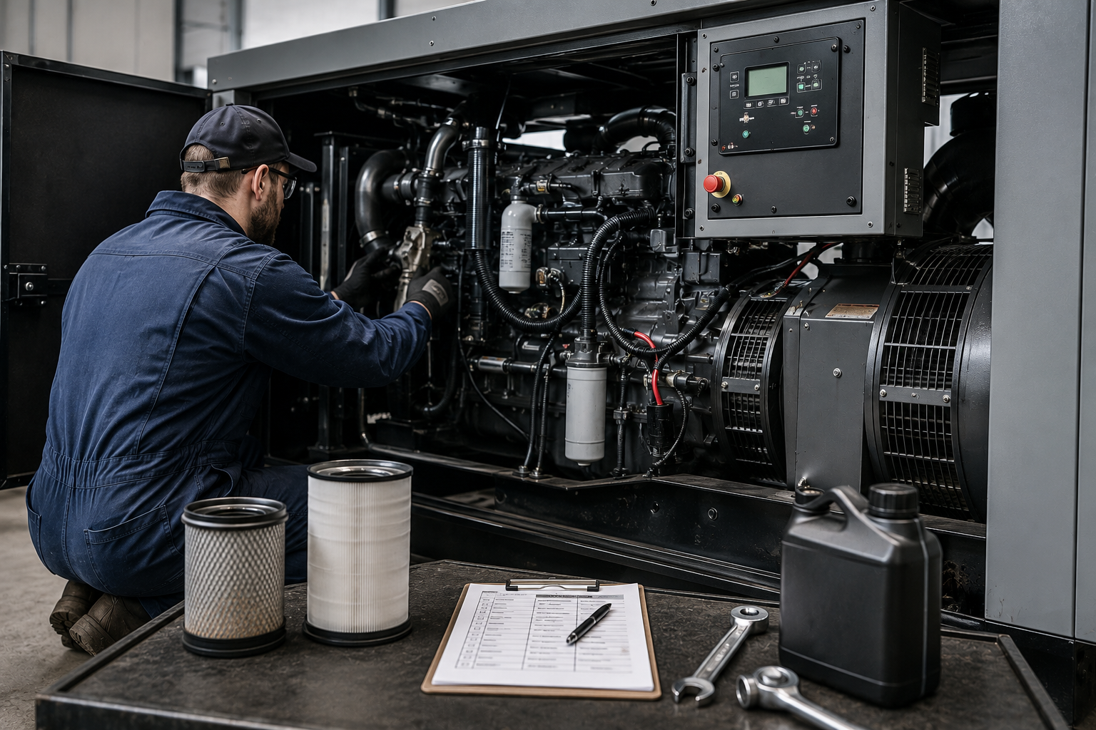 Diesel Generator Maintenance Schedule