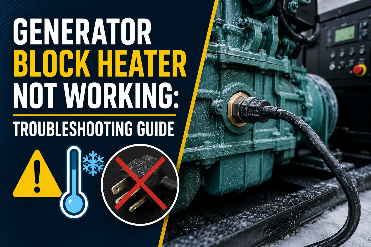 generator block heater