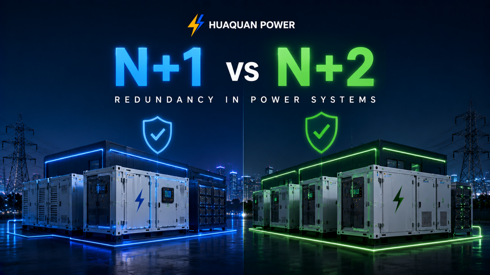 N+1 vs N+2 redundancy