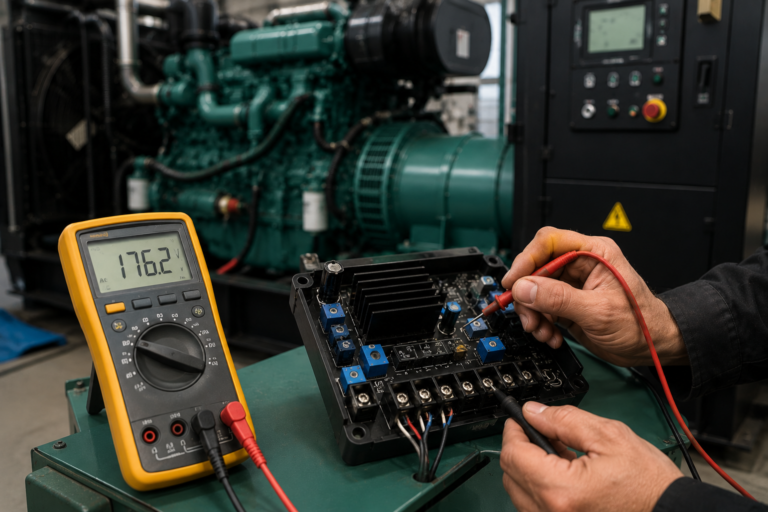 Low Voltage on Generator
