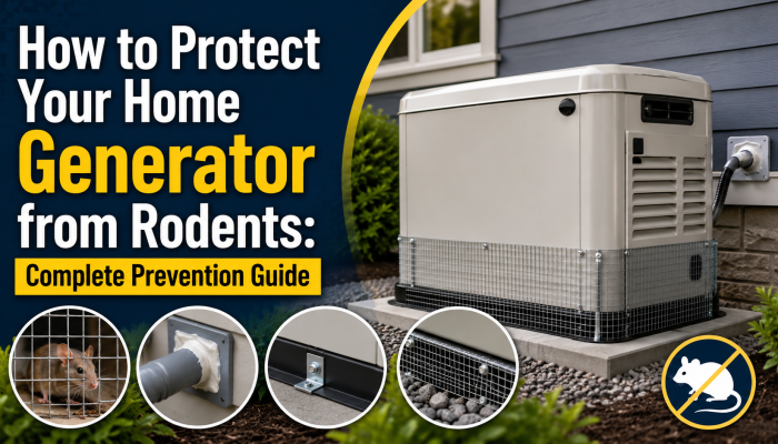 protect home generator from rodents