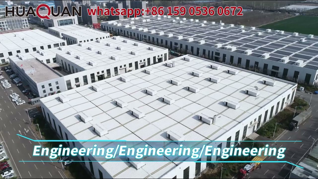 HUAQUAN natural gas generator set equipped with intelligent control system.